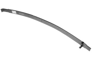 Лист ресори №2 передньої ГАЗ 3302 2-х лист. (75х13,84/8-1510) з ук.вухом, з хомутом (RIDER)