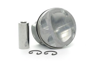Поршень с кольцами DACIA /RENAULT/NISSAN  72,45 1.2 TCe 16V H5F 13- (пр-во MAHLE)
