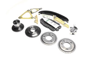 Комплект ланцюга ГРМ з шестернями FORD TRANSIT 2.4 TDCi (вир-во INA)