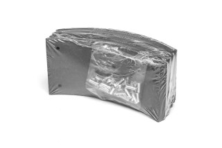 Накладка гальмівна ПАЗ-3205, 32053 міст КААЗ STD 13/10мм (свердл. із закл.) (RIDER)