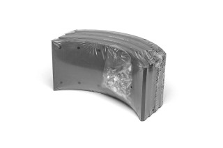 Накладка гальмівна Еталон, ТАТА Е1-Е4, I-van R2 17,5мм (свердл. із закл.) (RIDER)