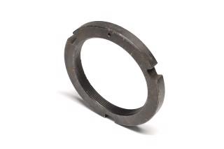 Гайка М90х2 маточини МАЗ кільцева (з отвором під штир)