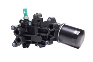 Радіатор масляний VAG в зборі (вир-во Van Wezel)