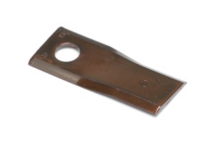 Нож дисковой косилки JD гладкий левый 107Х45Х4 d=18,25 (CC26780, FH304879, 559.032.10) (Radura)