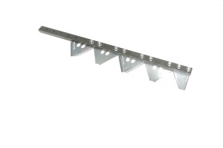 Секція коси жатки JD625R, 4-1/2 сегмента з великим зубом,крайня (16767.40;AH168902) (Schumacher)