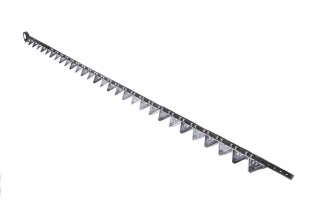 Секция косы жатки JD600, сегмент с мелким зубом 14tpi Easy Cut II, с пяткой (16810, AH168891) (Schumacher)