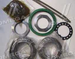 Р/к ступицы ЗИЛ 130 колеса заднего (подшипники DETALKA, сальник ПРЕМИУМ, крепление) (DETALKA)