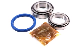 Р/к ступицы КАМАЗ 43118,4326 колеса переднего/заднего (подш. DETALKA,сальник ПРЕМИУМ) (DETALKA)