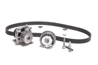 Водяний насос + комплект зубчастого реміня (Вир-во INA)