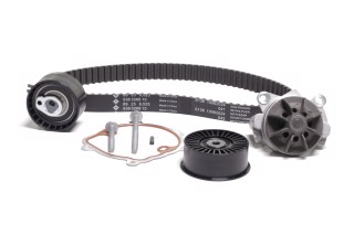 Водяний насос + комплект зубчастого реміня (Вир-во INA)