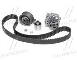 Водяной насос +комплект ремня ГРМ (Пр-во Contitech)