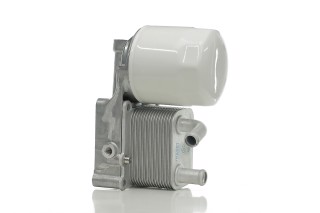 Радиатор масляный FORD CONNECT (2002)  в сборе (пр-во NRF)