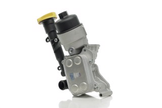 Радіатор масляний FIAT Doblo 1.3D 10- в зборі (вир-во NRF)