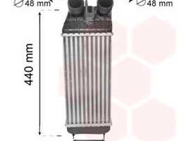 Интеркулер CITROEN C4/ PEUGEOT 208  (пр-во Van Wezel)
