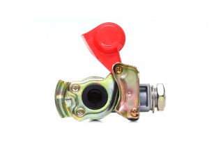 Головка з'єднувальна тип PALM червона M16x1,5 (з фільтром) (RIDER)