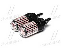 Лампа LED стоп-сигналов 12V T20 144SMD RED 2 шт. <Decaro>
