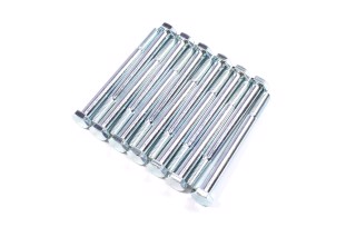 Болт М10х110х1,5 шестигранный (1кг = 1 компл) 5,8 DIN 931 (частичная резьба) оцинк. белый