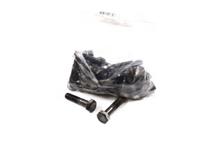 Болт М10х45х1,5 шестигранный (1кг = 1 компл) 5,8 DIN 931 (частичная резьба) черный