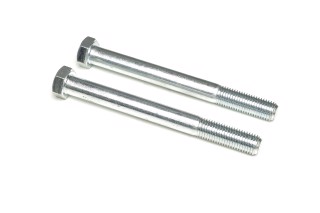 Болт М20х200х2,5 шестигранный (1кг = 1 компл) 5,8 DIN 931 (частичная резьба) оцинк. белый