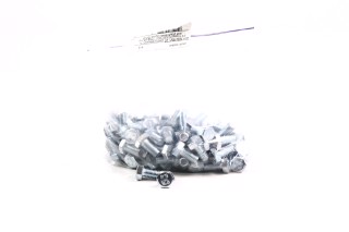 Болт М8х16х1,25 шестигранный (1кг = 1 компл) 5,8 ГОСТ 7798-08 (полная резьба) оцинк. белый