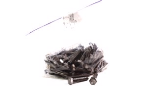 Болт М8х35х1, 25 шестигранний (1кг = 1 компл) 5,8 DIN 933 / ГОСТ 7805 (повне різьблення) чорний