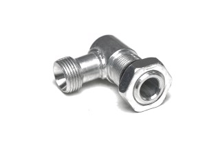 Штуцер гідравлічний кутовий з контргайкою S24-S24 (М20х1.5-М20х1.5) (Дорожня карта)