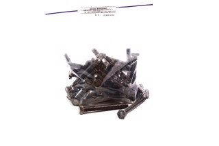 Болт М8х70х1,25 шестигранный (1кг = 1 компл) 5,8 DIN 931 (частичная резьба) черный