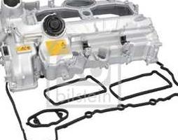 Клапанная крышка алюминиевая с клапаном вентиляции и прокладкой BMW 2,0i N20B16/N20B20 (пр-во FEBI)