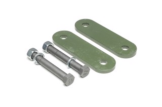 Р/к сережки ресори ГАЗ 33104 (серега посилена 10 мм, болти МІЦНІСТЬ 10.9) (на одну ресора) (DETALKA)