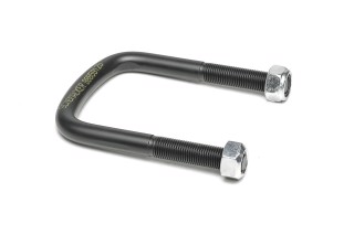 Скоба кріплення ресори (стремянка) з гайками 81x14x125 MAN (вир-во Schomaecker)