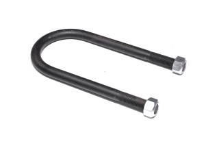 Скоба кріплення ресори (стремянка) з гайками 134x24x327 SAF (вир-во Schomaecker)