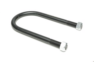 Скоба кріплення ресори (стремянка) з гайками 146x24x318 SAF (вир-во Schomaecker)