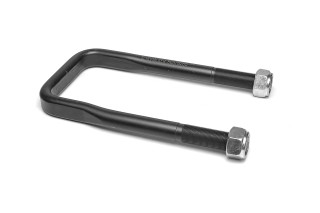 Скоба кріплення ресори (стремянка) з гайками 128x24x285 F.5 FRUEHAUF(вир-во Schomaecker)