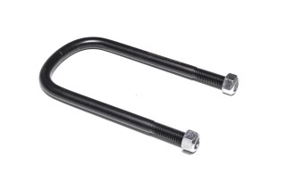 Скоба крепления рессоры (стремянка) с гайками 156x24x340 BPW (пр-во Schomaecker)