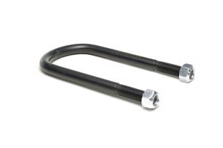 Скоба кріплення ресори (стремянка) з гайками 128x24x3x300 BPW (вир-во Schomaecker)