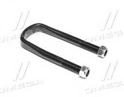 Скоба кріплення ресори (стремянка) з гайками 82x22x240 F.1 DAF (вир-во Schomaecker)