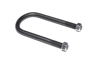 Скоба кріплення ресори (стремянка) з гайками 128x24x280 F.0 BPW (вир-во Schomaecker)