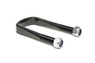 Скоба кріплення ресори (стремянка) з гайками 82x20x185 F.1 DAF xF95 передн. (вир-во Schomaecker)