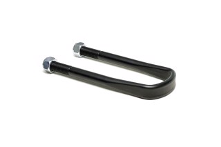 Скоба кріплення ресори (стремянка) з гайками 82x20x240 F.1 DAF xF105 передн. (вир-во Schomaecker)