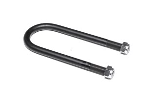 Скоба крепления рессоры (стремянка) с гайками 92,5x20x280 F.2 RENAULT (пр-во Schomaecker)