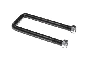 Скоба крепления рессоры (стремянка) с гайками 101x24x310 F.4 SAF (пр-во Schomaecker)