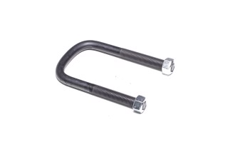 Скоба крепления рессоры (стремянка) с гайками 84,5x16x160 F.0 MB (пр-во Schomaecker)