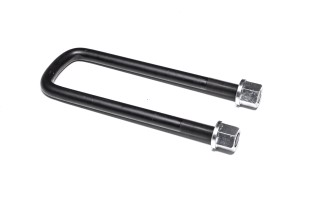 Скоба кріплення ресори (стремянка) з гайками 101x27x390 F.0 MAN (вир-во Schomaecker)