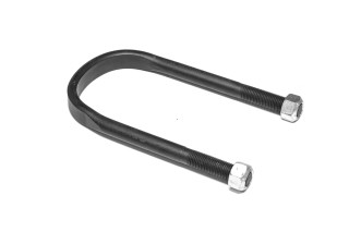 Скоба кріплення ресори (стремянка) з гайками 128x21,2x280 F.1 BPW (вир-во Schomaecker)