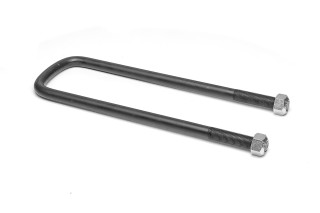 Скоба кріплення ресори (стремянка) з гайками 81x16x325 F.0 MAN (вир-во Schomaecker)