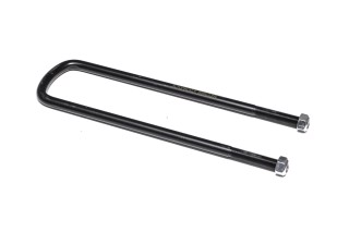 Скоба крепления рессоры (стремянка) с гайками 81x16x390 F.0 MB (пр-во Schomaecker)