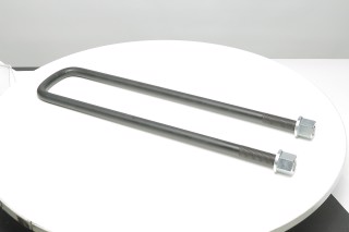 Скоба кріплення ресори (стремянка) з гайками 81x18x465 F.0 MAN (вир-во Schomaecker)