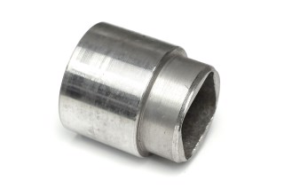 Втулка БДВП корпусу, квад.отв. нов/зр. з однією проточкою, лита сталева (БД4206253)(вир-во Україна)