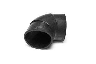 Перехідник повітряного фільтра МАЗ (шланг кутовий) маленький <ДК>