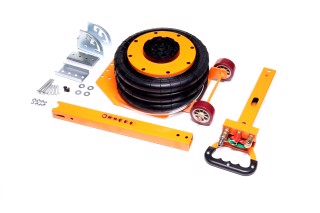 Домкрат пневматичний 3T, висота 145-420 мм(NEO)